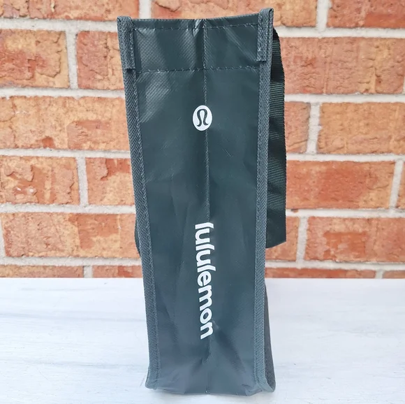 Tote Bag Lululemon with Logo and Snap Closure at top Canvas Dark Green - Picture 6 of 17